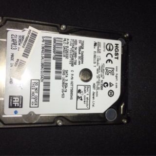 動作確認済み【中古】HDD 750GB 2.5インチ　使用時間1291時間(PCパーツ)