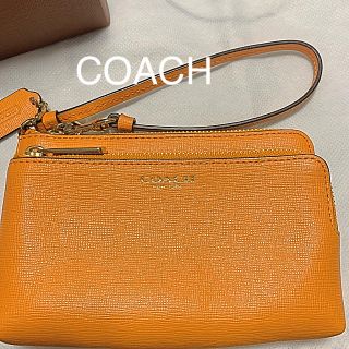 コーチ(COACH)のCOACH  2段ポーチ  未使用に近い(ポーチ)