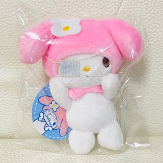 マイメロディ(マイメロディ)のむにゅぐるみ マイメロ マイメロディ 眼帯 ぬいぐるみ マスコット キーホルダー(ぬいぐるみ)