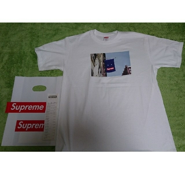 supreme シュプリーム banner バナー tee tシャツ 黒 m