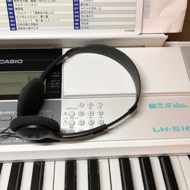 CASIO(カシオ)のcasio lk-516 楽器の鍵盤楽器(キーボード/シンセサイザー)の商品写真