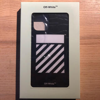 オフホワイト(OFF-WHITE)のOFF-WHITE ブラック ダイアゴナル iPhone 11 Pro(iPhoneケース)