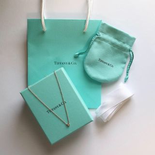 ティファニー(Tiffany & Co.)の【美品】ティファニー　ネックレス　ダイヤモンド(ネックレス)