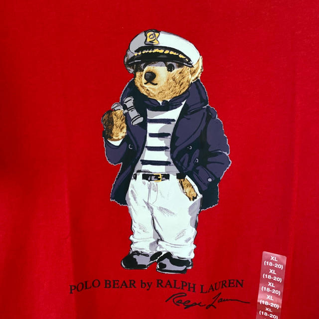 POLO RALPH LAUREN(ポロラルフローレン)の[新品/未使用]ポロベア Tシャツ ボーイXL キッズ/ベビー/マタニティのキッズ服男の子用(90cm~)(Tシャツ/カットソー)の商品写真