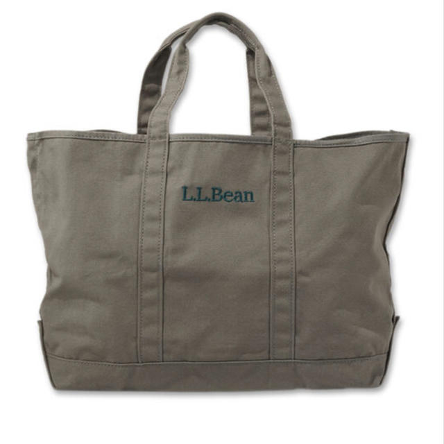 L.L.Bean(エルエルビーン)の新品 Ｌ.L.Bean エルエルビーン　グローサリートート　オリーブ レディースのバッグ(トートバッグ)の商品写真