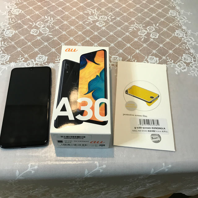 GALAXY Ａ30 64GB ブラック　au