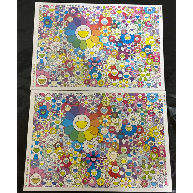 その他flower jigsaw puzzle 2個セット