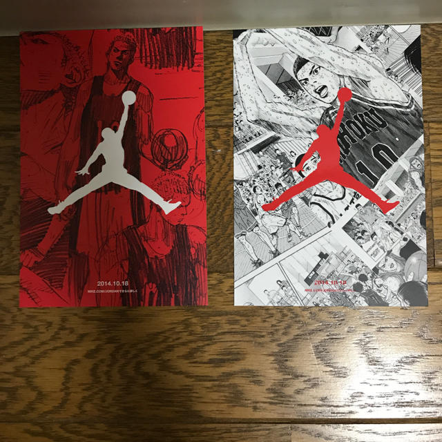 NIKE(ナイキ)のSLAM DUNK × JORDAN コラボ ポストカード 2枚 スラムダンク メンズのファッション小物(その他)の商品写真