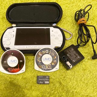 プレイステーションポータブル(PlayStation Portable)のPSP-3000 本体　付属品有り(携帯用ゲーム機本体)