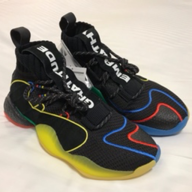 adidas CRAZY BYW LVL X PW 黒 27cm