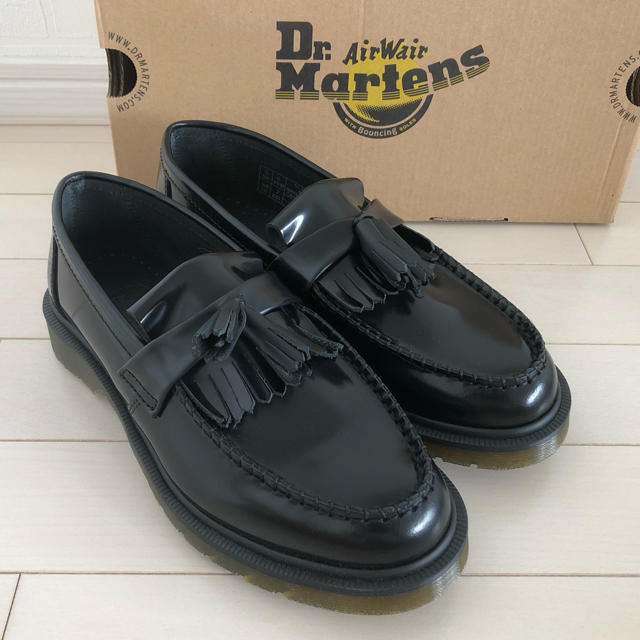 Dr.Martens(ドクターマーチン)の【m様専用】24.0 ドクターマーチン ローファー　ADRIAN ブラック レディースの靴/シューズ(ローファー/革靴)の商品写真