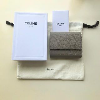 セリーヌ(celine)の未使用・CELINE ペブル・東京在庫有(送料込)TriFold (財布)