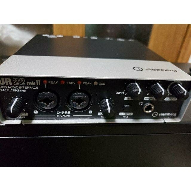 Steinberg UR22mkII　オーディオインターフェイス 楽器のDTM/DAW(オーディオインターフェイス)の商品写真