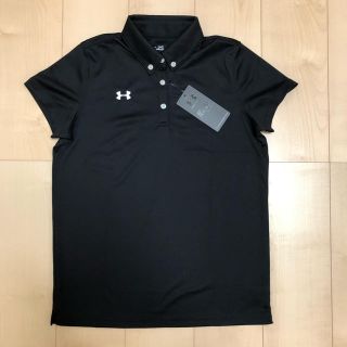 アンダーアーマー(UNDER ARMOUR)の【新品・未使用】アンダーアーマー　ポロシャツ　レディースＬサイズ(ポロシャツ)