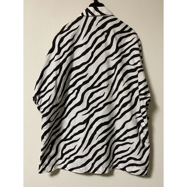 sunsea 18ss ZEBRA FRIED SHRIMP SHIRT