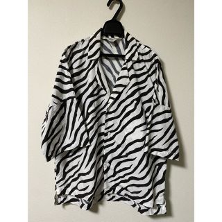 サンシー(SUNSEA)のSUNSEA 18ss ZEBRA FRIED SHRIMP SHIRTS(シャツ)