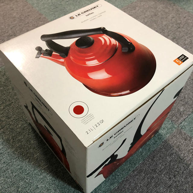 LE CREUSET(ルクルーゼ)のルクルーゼ ケトル 2.1L インテリア/住まい/日用品のキッチン/食器(調理道具/製菓道具)の商品写真