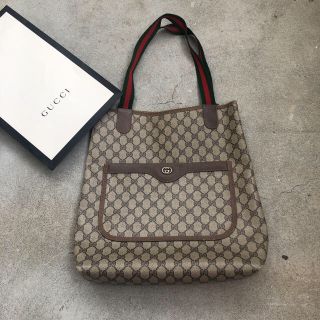 グッチ(Gucci)のオールドグッチ　トートバック(トートバッグ)