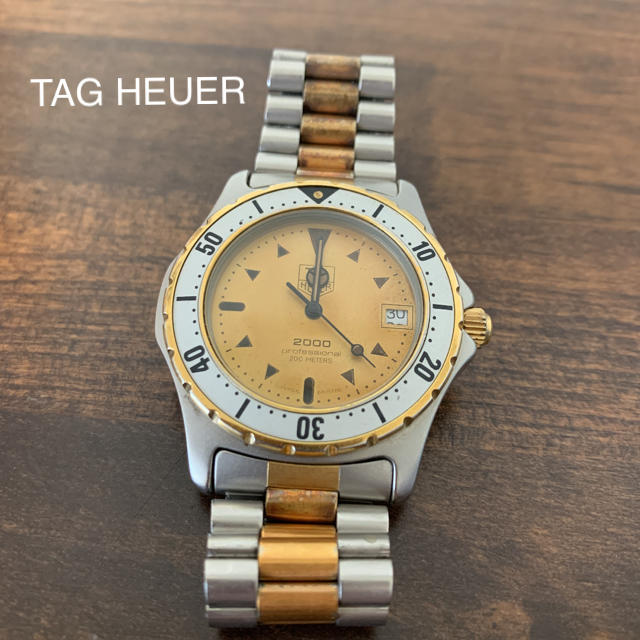 TAG Heuer(タグホイヤー)の【タグホイヤー】腕時計　【ジャンク品】 メンズの時計(腕時計(アナログ))の商品写真