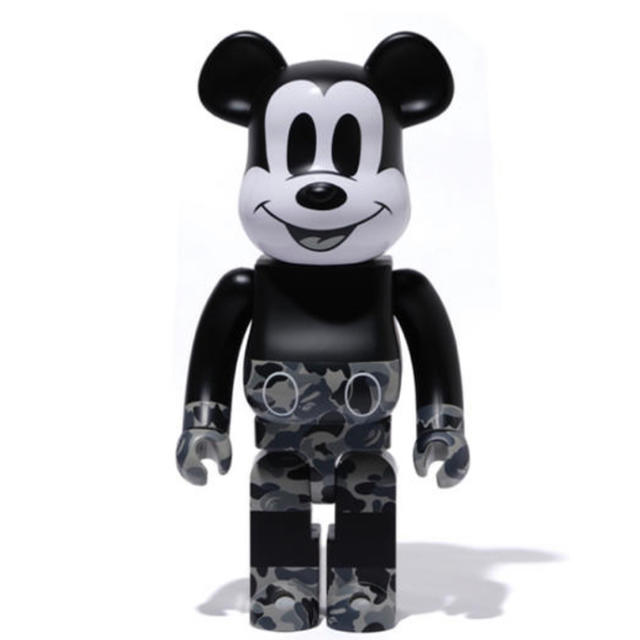 村上隆A BATHING APE x mickey be@brick 1000%新品