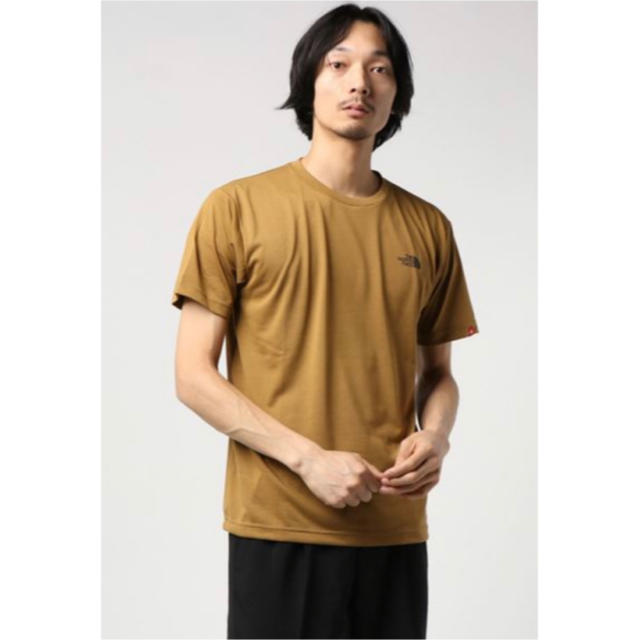 THE NORTH FACE(ザノースフェイス)のースフェイス　ロゴカモティー ブリティッシュカーキ L NORTH FACE メンズのトップス(Tシャツ/カットソー(七分/長袖))の商品写真