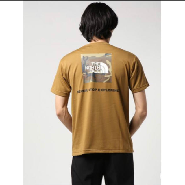 THE NORTH FACE(ザノースフェイス)のースフェイス　ロゴカモティー ブリティッシュカーキ L NORTH FACE メンズのトップス(Tシャツ/カットソー(七分/長袖))の商品写真