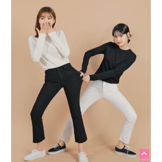 ホッピン(HOTPING)のお値下げ⭐️hotping セミブーツカット切りっぱなしパンツ(デニム/ジーンズ)