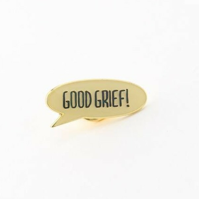 L'Appartement DEUXIEME CLASSE(アパルトモンドゥーズィエムクラス)の《GOOD GRIEF/グッドグリーフ》ピンバッジ  レディースのアクセサリー(ブローチ/コサージュ)の商品写真