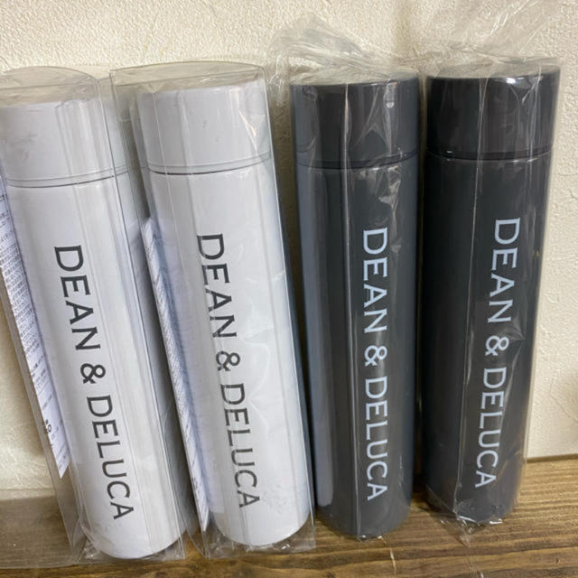 DEAN & DELUCA(ディーンアンドデルーカ)の新品★グロー付録　ステンレスボトル　4本セット★ インテリア/住まい/日用品のキッチン/食器(弁当用品)の商品写真