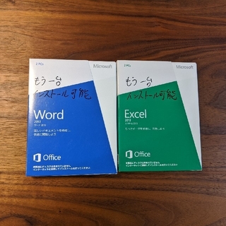 マイクロソフト(Microsoft)のOffice Word & Excel 2013(PC周辺機器)