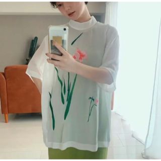 dept 大麻布ブラウス　majotae tunic botanical