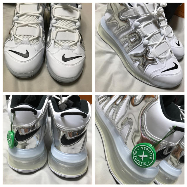 NIKE(ナイキ)のNIKE AIR MORE UPTEMPO 720 モアアップテンポ  28.5 メンズの靴/シューズ(スニーカー)の商品写真