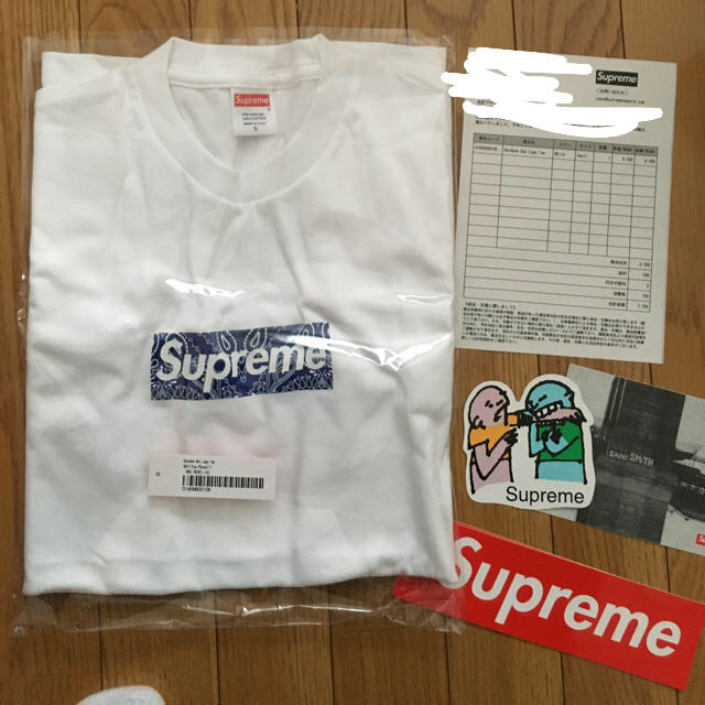 sサイズ　supreme bandana box logo teeTシャツ/カットソー(半袖/袖なし)