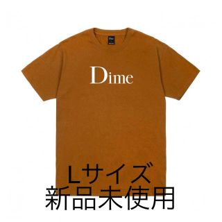 DIME CLASSIC LOGO T-SHIRT Coffee Lサイズ(Tシャツ/カットソー(半袖/袖なし))