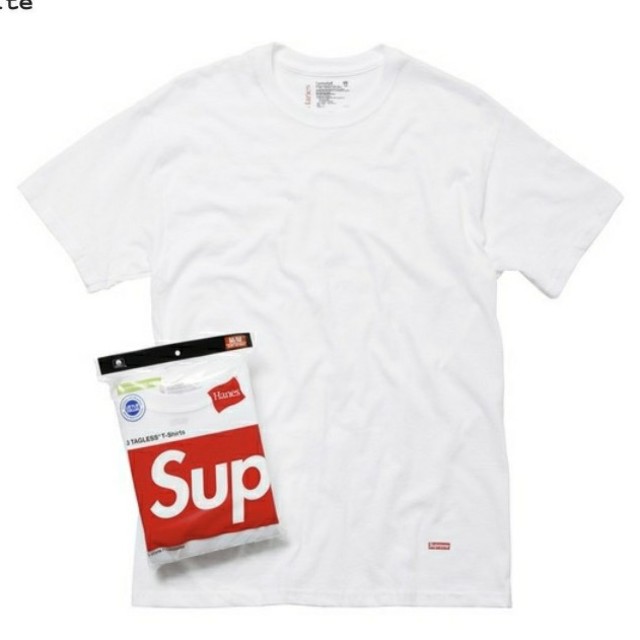 Supreme(シュプリーム)の【新品未開封】Supreme 3TAGLESS Tシャツ サイズS ホワイト メンズのトップス(Tシャツ/カットソー(半袖/袖なし))の商品写真