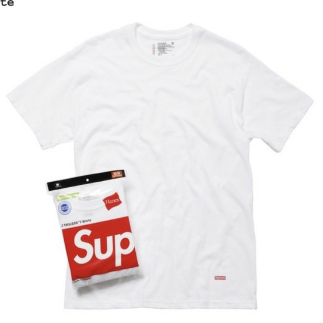 Supreme(シュプリーム)の【新品未開封】Supreme 3TAGLESS Tシャツ サイズS ホワイト メンズのトップス(Tシャツ/カットソー(半袖/袖なし))の商品写真