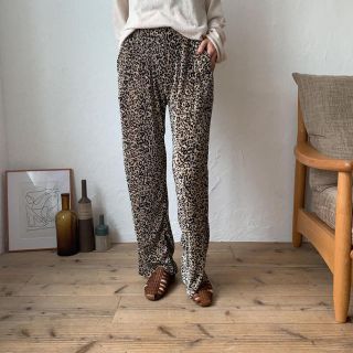 leopard rincl pants(カジュアルパンツ)