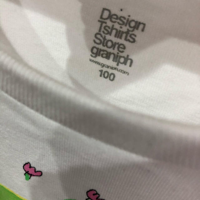 Design Tshirts Store graniph(グラニフ)のグラニフ  わたしのワンピース　 キッズ/ベビー/マタニティのキッズ服女の子用(90cm~)(Tシャツ/カットソー)の商品写真