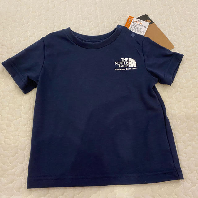 THE NORTH FACE(ザノースフェイス)のTHENORTHFACE ノースフェイス　Tシャツ　80 キッズ/ベビー/マタニティのベビー服(~85cm)(Ｔシャツ)の商品写真