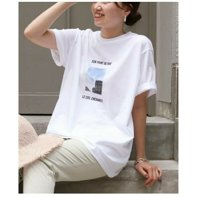 今季【IENA】BonnievieフォトTシャツ