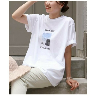 イエナ(IENA)の今季【IENA】BonnievieフォトTシャツ(Tシャツ/カットソー(半袖/袖なし))