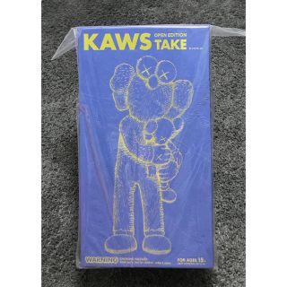 メディコムトイ(MEDICOM TOY)の新品未開封 KAWS TAKE BLUE ブルー(その他)