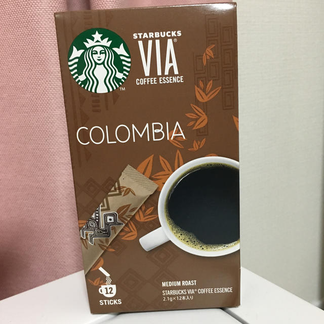 Starbucks Coffee(スターバックスコーヒー)のスターバックス インスタントコーヒー コロンビア 食品/飲料/酒の飲料(コーヒー)の商品写真