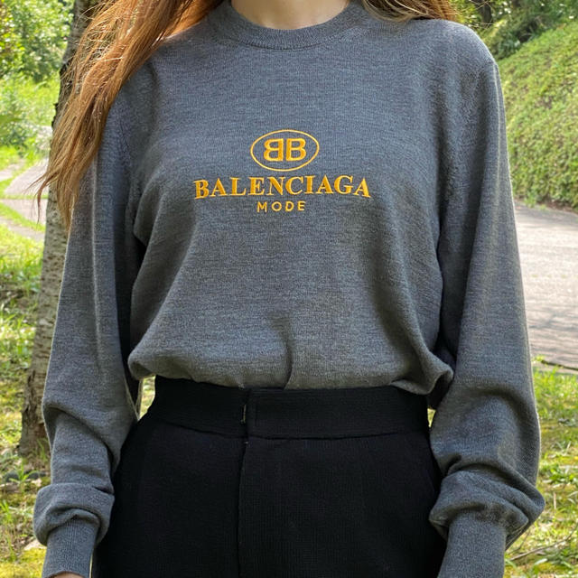 balenciaga バレンシアガ ロゴ ニット