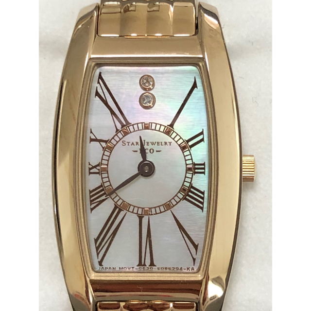 STAR JEWELRY(スタージュエリー)のSTAR JEWELRY ソーラー腕時計 レディースのファッション小物(腕時計)の商品写真