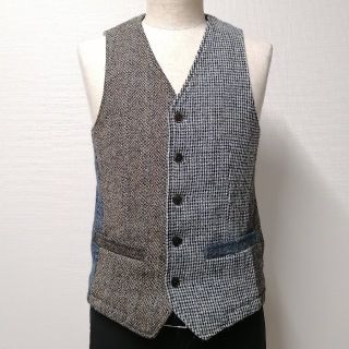 ビューティアンドユースユナイテッドアローズ(BEAUTY&YOUTH UNITED ARROWS)の【beauty＆Youth】Harris Tweed ジレ(ベスト)