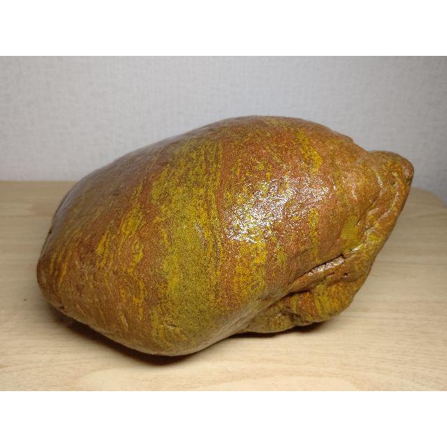 赤黄 4845g 土岐石 ジャスパー 碧玉 原石 鉱物 鑑賞石 自然石 誕生石