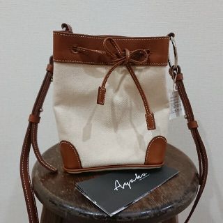 【完売品】ayako パースバック キャメル タグ付き(ショルダーバッグ)