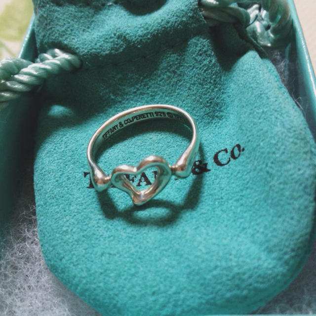 Tiffany & Co.(ティファニー)のTIFFANY&CO. オープンハート レディースのアクセサリー(リング(指輪))の商品写真