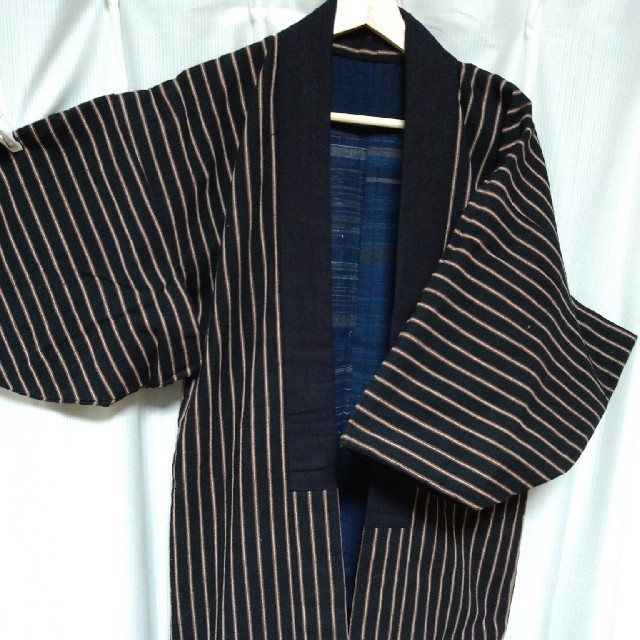 会津木綿　羽織り メンズの水着/浴衣(着物)の商品写真